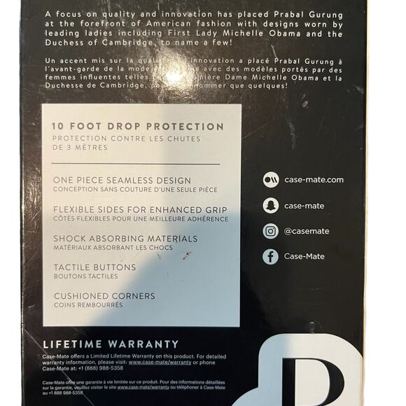 Prabal Gurung 2019 IPhone 5.8 Phone Case Feminism NWT - Picture 4 of 4